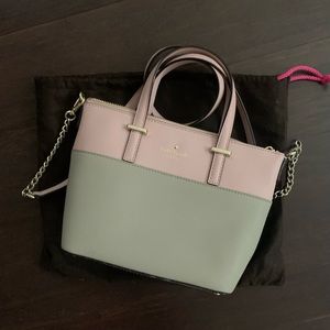 Kate Spade New York Small Blush Grey Bag